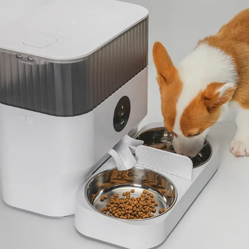 7L Automatic Pet Feeder Wifi Cat Food Dispenser Accessories Smart WiFi Auto Feeder With Camera For Cats Dogs Pet Dry Food