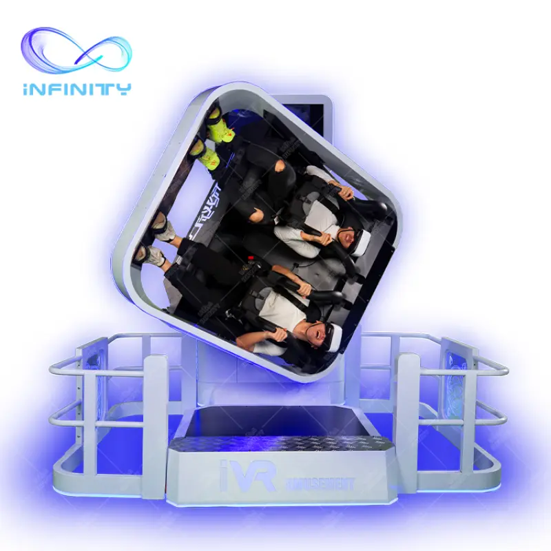 Infinity 360 Vr Chair Double Seats Vr Motion Simulator Game Machine Simulator Rotating Equipment With Low Price