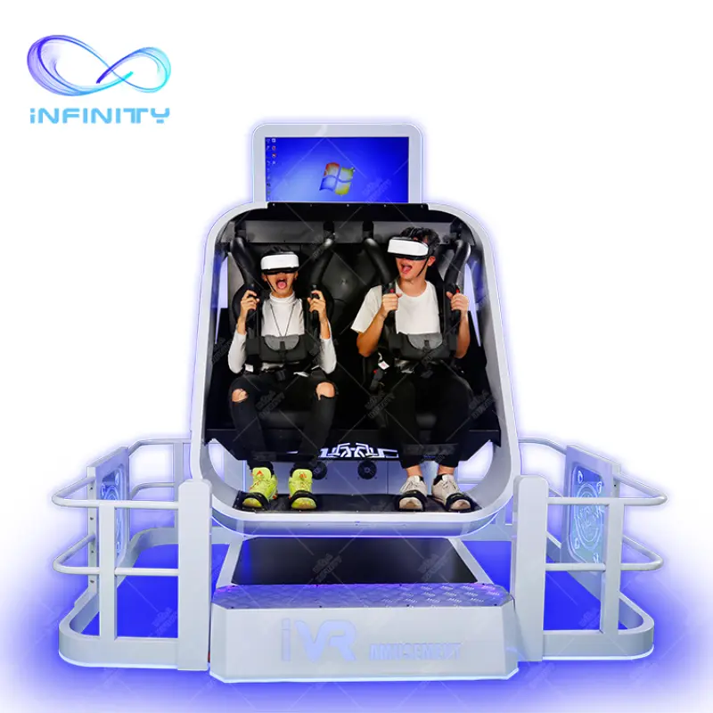 Infinity 360 Vr Chair Double Seats Vr Motion Simulator Game Machine Simulator Rotating Equipment With Low Price