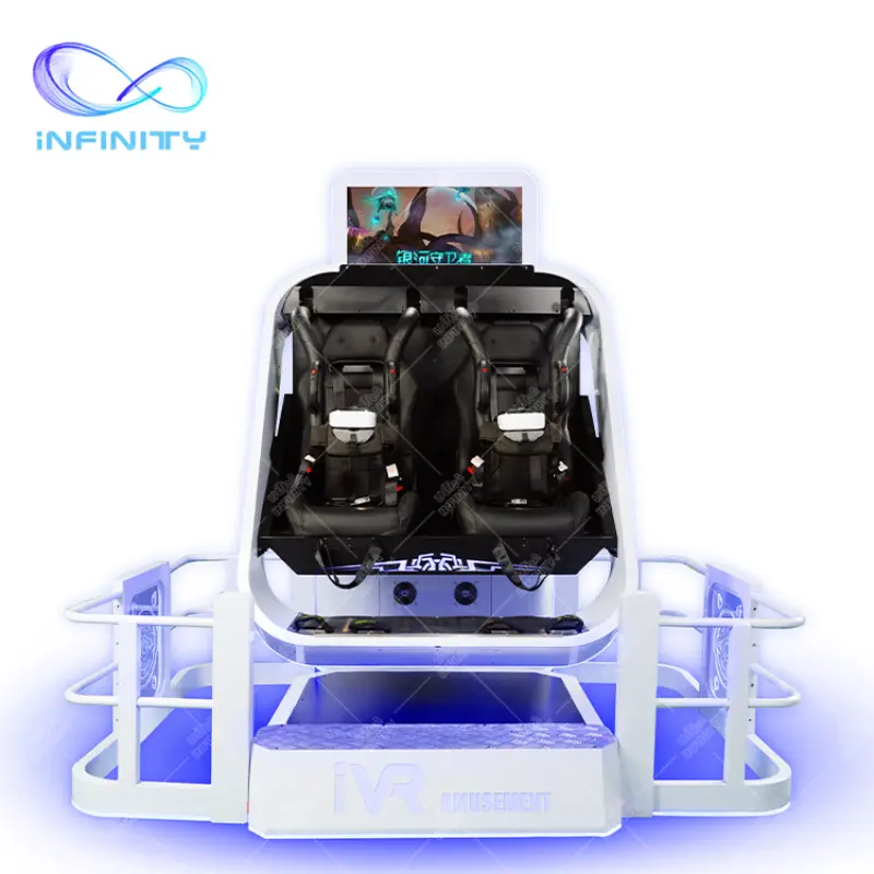 Infinity 360 Vr Chair Double Seats Vr Motion Simulator Game Machine Simulator Rotating Equipment With Low Price