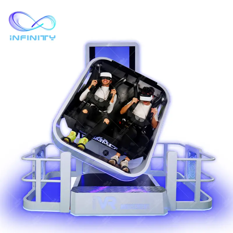 Infinity 360 Vr Chair Double Seats Vr Motion Simulator Game Machine Simulator Rotating Equipment With Low Price