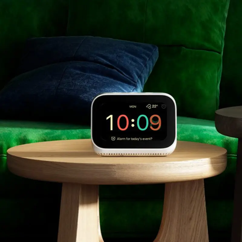 Global Version Mi Smart Clock 3.97 Inch Display Ggle Music Portable Blueh Touch Screen Speaker Control Smart Home Devices