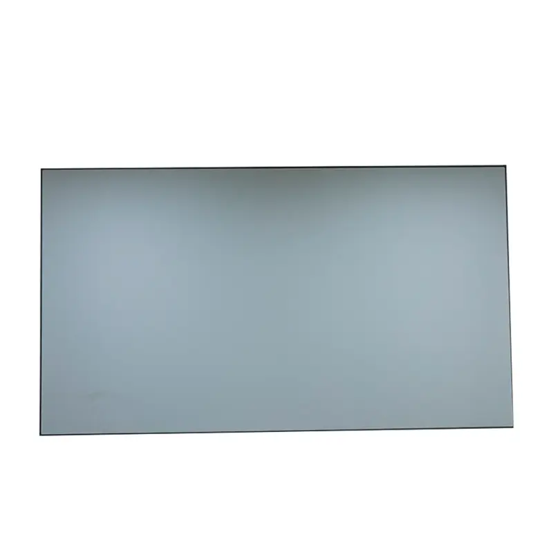 Exquisite Workmanship 133 Inch Black Crystal Modern Home 4k Ust Fixed Frame Alr Projector Screen
