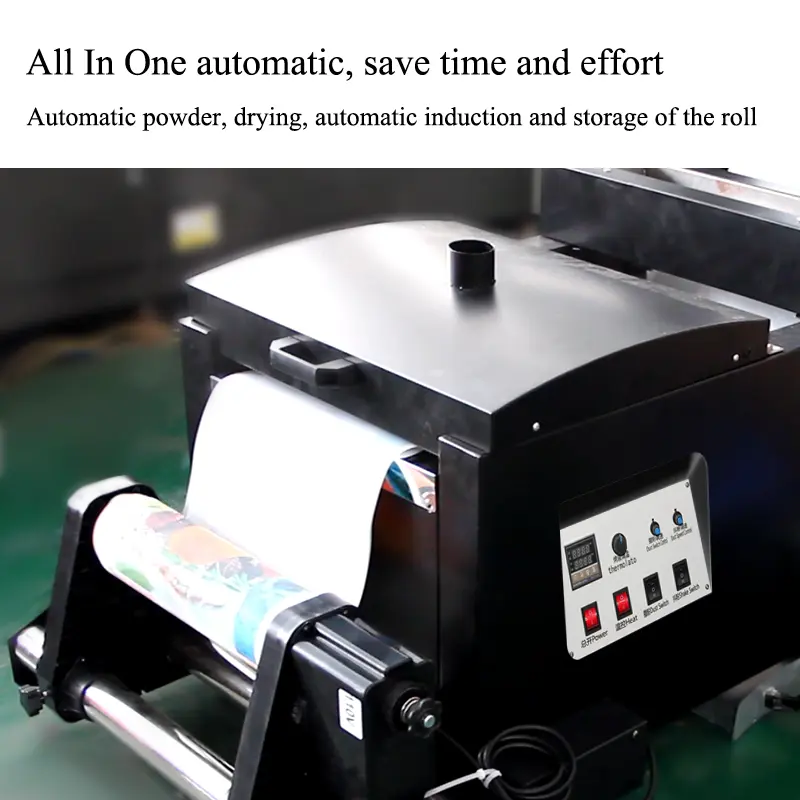 Automatic 30cm Pet Film DTF Shaker for DTF Printer