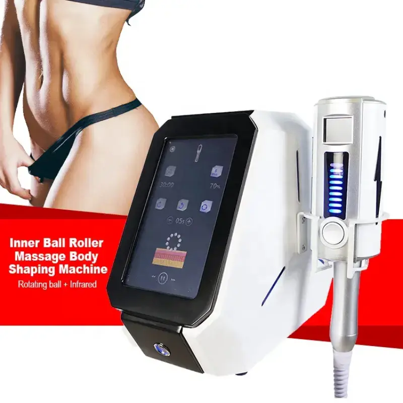 2023 Most Effective Roller Slimming Machine Portable 2 In 1 Body Slimming Inner Ball Roller Massage Slimming Machine