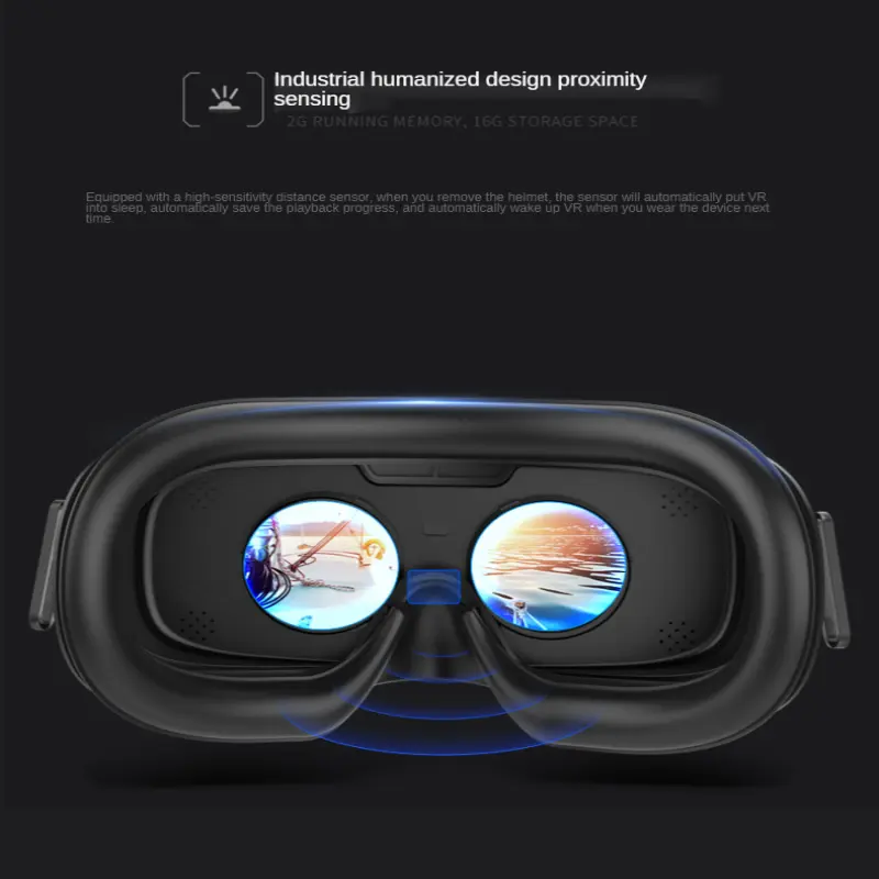 VR model AIO5 Virtual Reality Glasses with gaming VR headset HD 1920*1080 vr headset