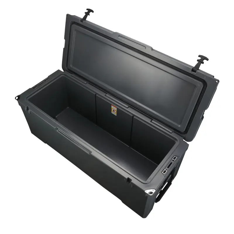 Extra Large 190qt Rotomolded Cooler Box Plastic Ice Chest For Outdoor