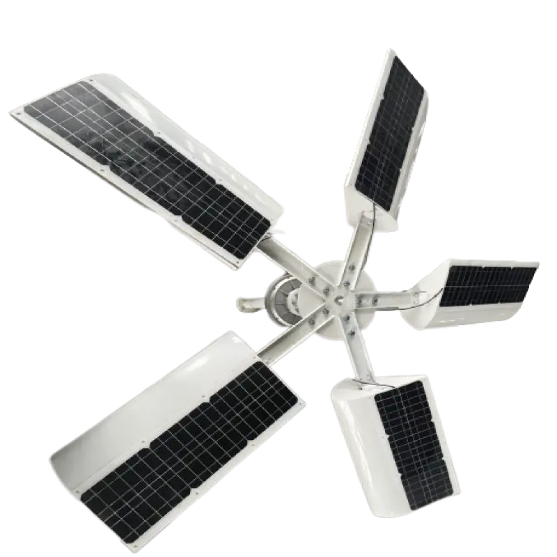 Wind turbine and solar system hibrid kit solar 150watts low speed wind windmill generator vertical wind turbine for home
