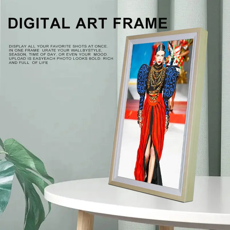 Designer frameo nft display digital photo frame digital canvas for NFT frame art display