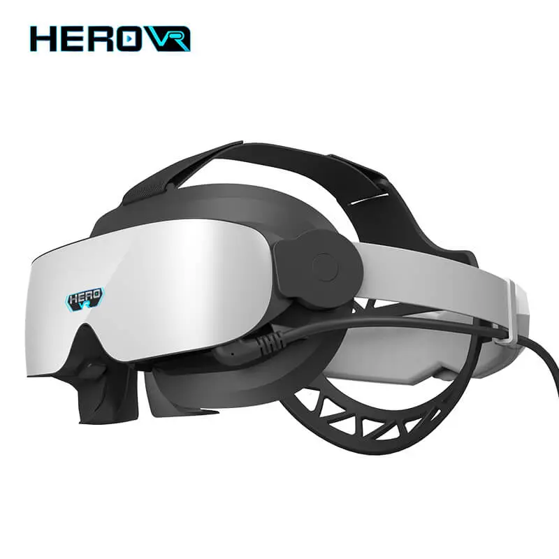 HEROVR Comfortable 130G 9D Cinema Egg Simulator Virtual Reality 4K 3D Game VR Glasses Headset All In One
