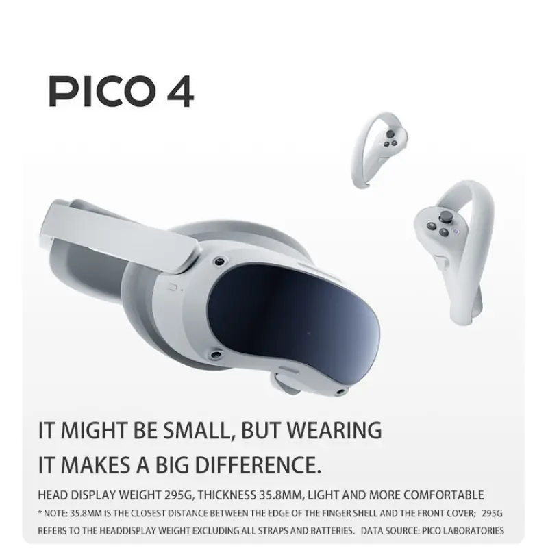 8GB+256GB PICO 4 VR Glasses Product All-In-One VR Headset  4K 72Hz 90Hz 6Dof 105 FOV Spatial Function  VR Headsets