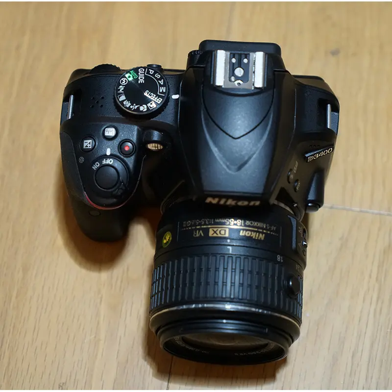 Original second-hand used brand D3100 with 18-55VR  HD camcorder digital SLR camera with charger and battery and shoulder strap