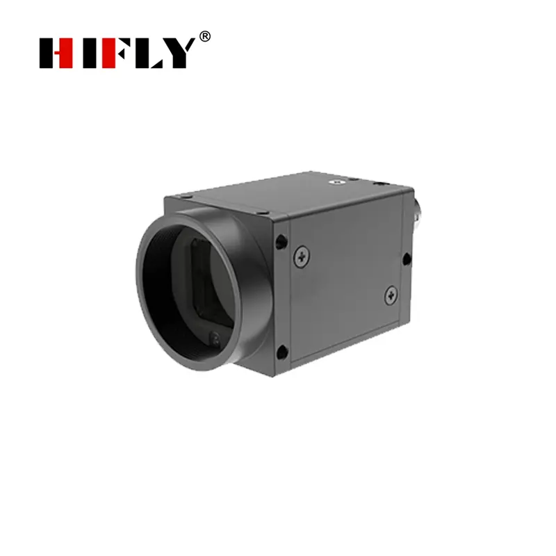 High Resolution Professional Camera 10MP 8fps GigE Vision with Rolling Shutter for Machine Vision Inspection