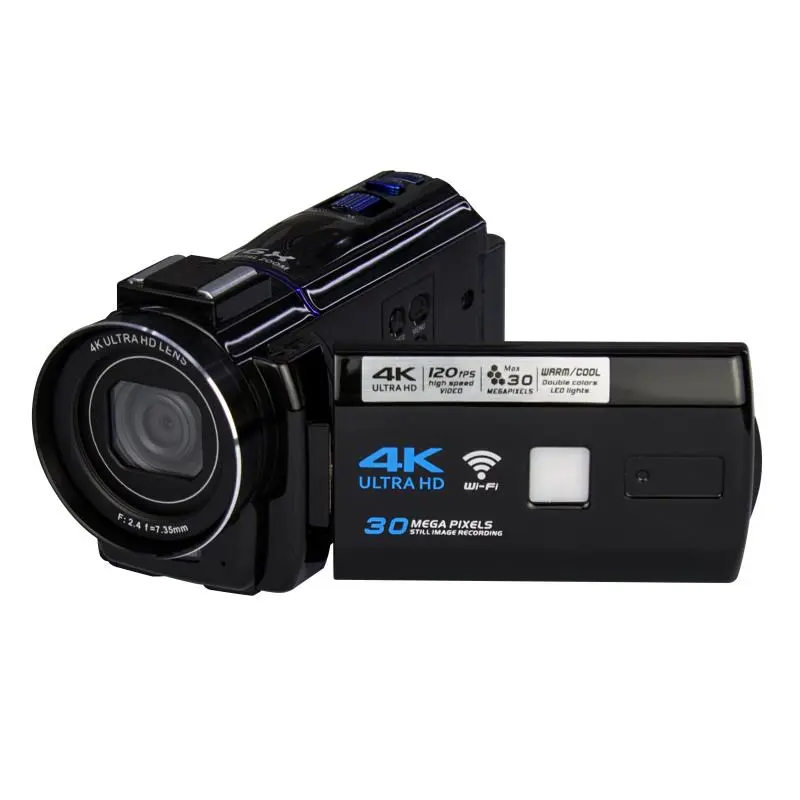 4K WIFI DV digital camera  12.0 Mega Pixels 3 inch  LCD touch screen hight quality hd video camera