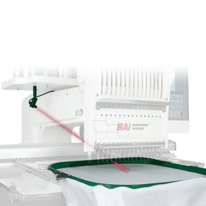 BAI wholesale computerized embroidery machine with reliable after-sales service provided for hat tshirt flat