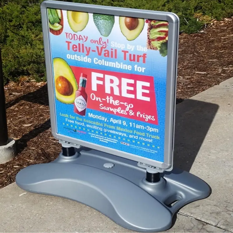 Pavement Signs Poster Stand Graphic size 594x841mm