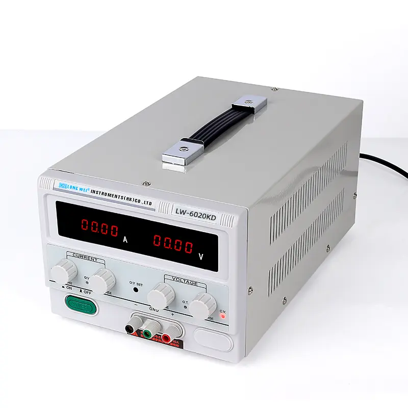 LW-6020KD 60V 20A DC Stabilized Power Supply LED Display Precision Digital Adjustable Switching for Laboratory Testing