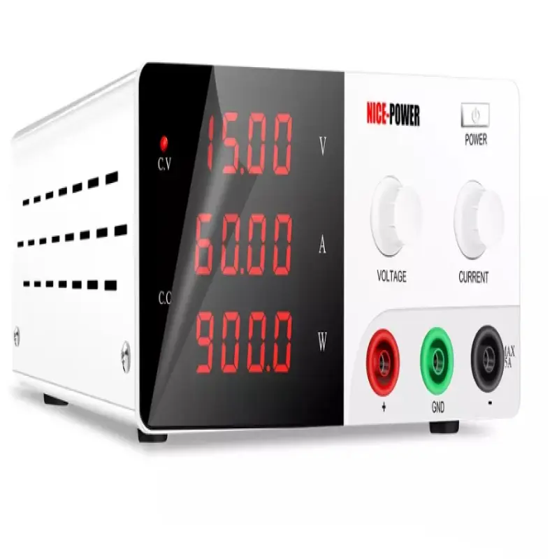 Output Adjustment 0~15V 0~60A Switch DC Big Power Supply Variable for Laboratory, Scientific Researching and Teaching