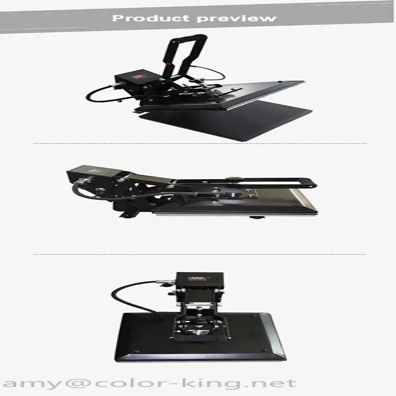 Colorking CK480 Manual Heat Press Machine for T-Shirt Printing