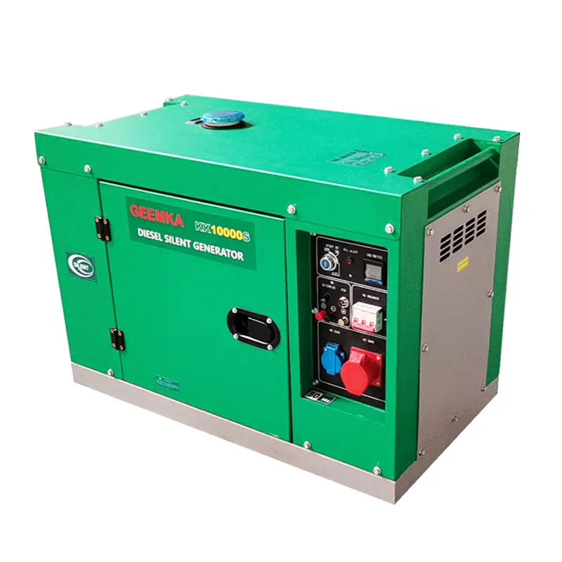 8KW 10KVA Silent Type Air-cooled Motor Generator Diesel Generator For Home With Price