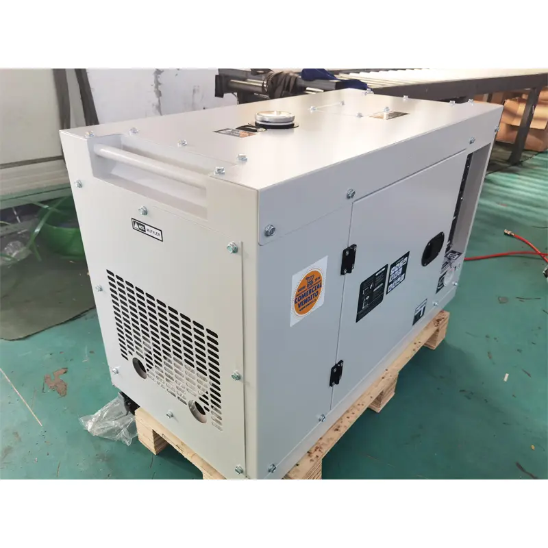 8KW 10KVA Silent Type Air-cooled Motor Generator Diesel Generator For Home With