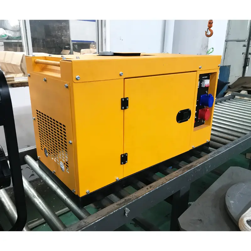 8KW 10KVA Silent Type Air-cooled Motor Generator Diesel Generator For Home With Price