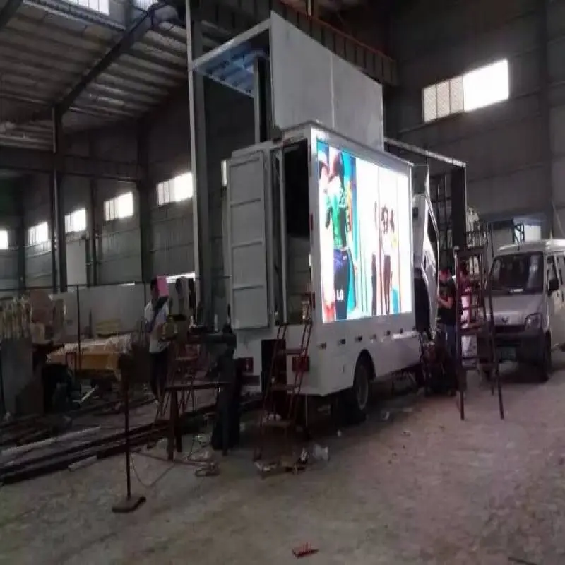 Outdoor Mobile Van Led Screen P6 Advertising Led Panel Video Display Led Truck