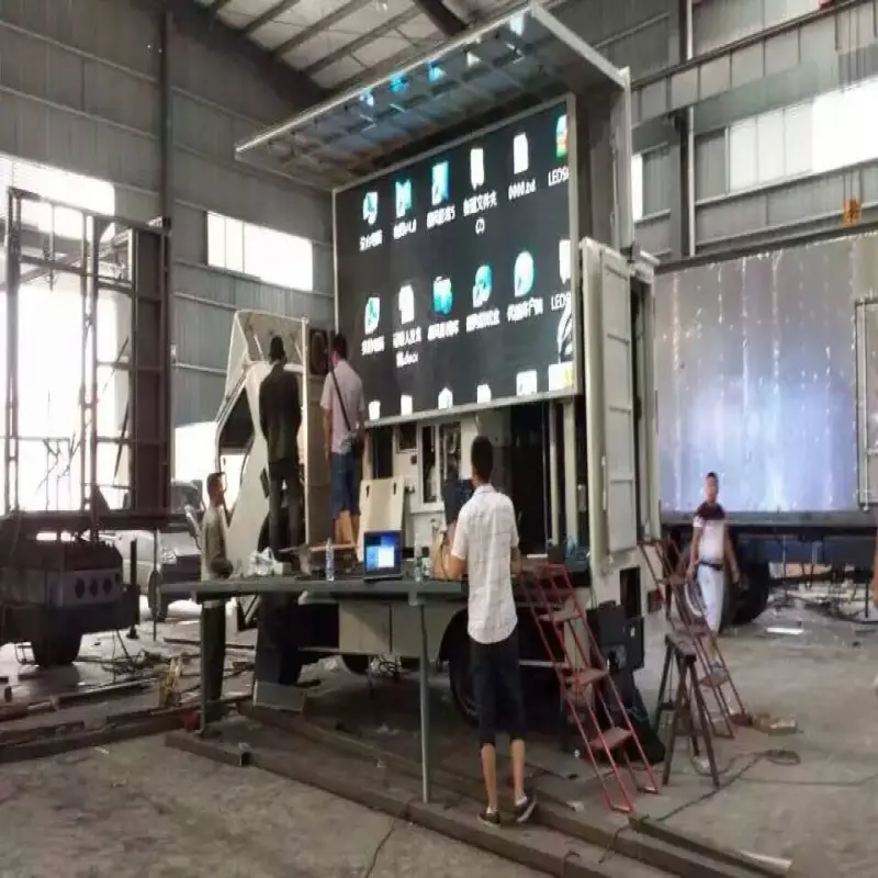 Outdoor Mobile Van Led Screen P6 Advertising Led Panel Video Display Led Truck