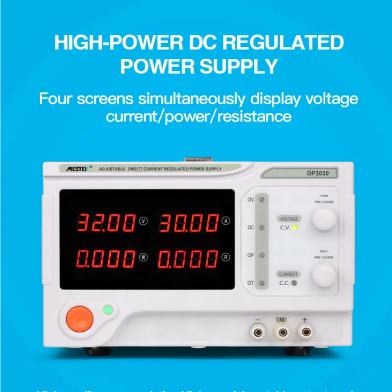 60V 10A Mestek DC power supply 36V 24V 10A 20A 5A 30A High Stability Digital Adjustable Switching Lab Test Power Supply 600w