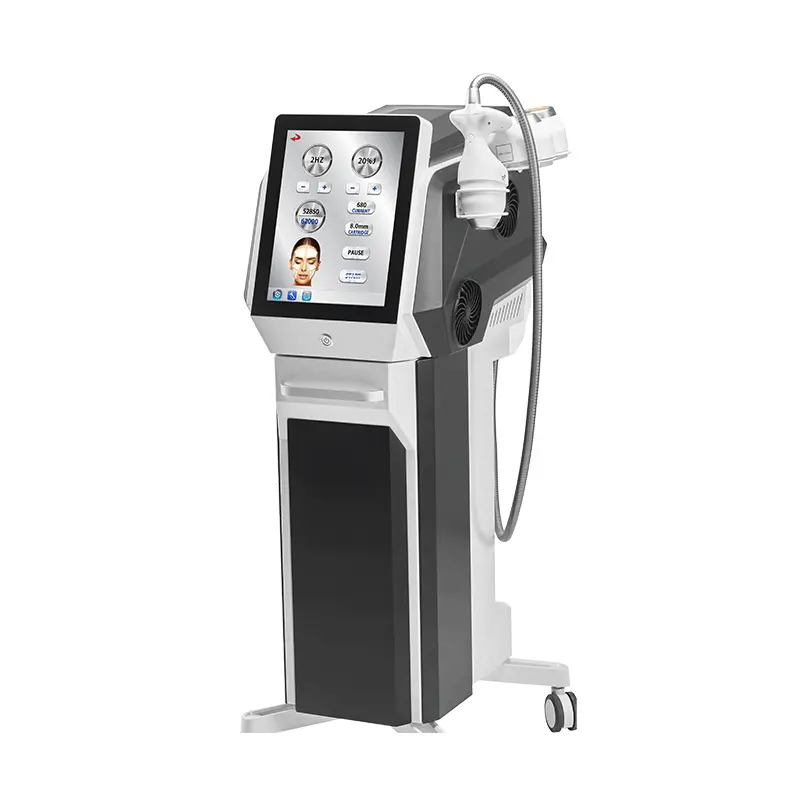 HIFU Machine 2 in 1 Function Winkle Removal Face Lifting Skin Tightening Ultrasound HIFU Body Slimming Equipment