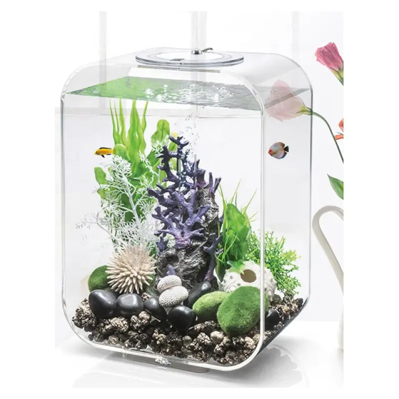 Customizable 60L Aquarium Acrylic Table Aquarium Transparent Fish Tank