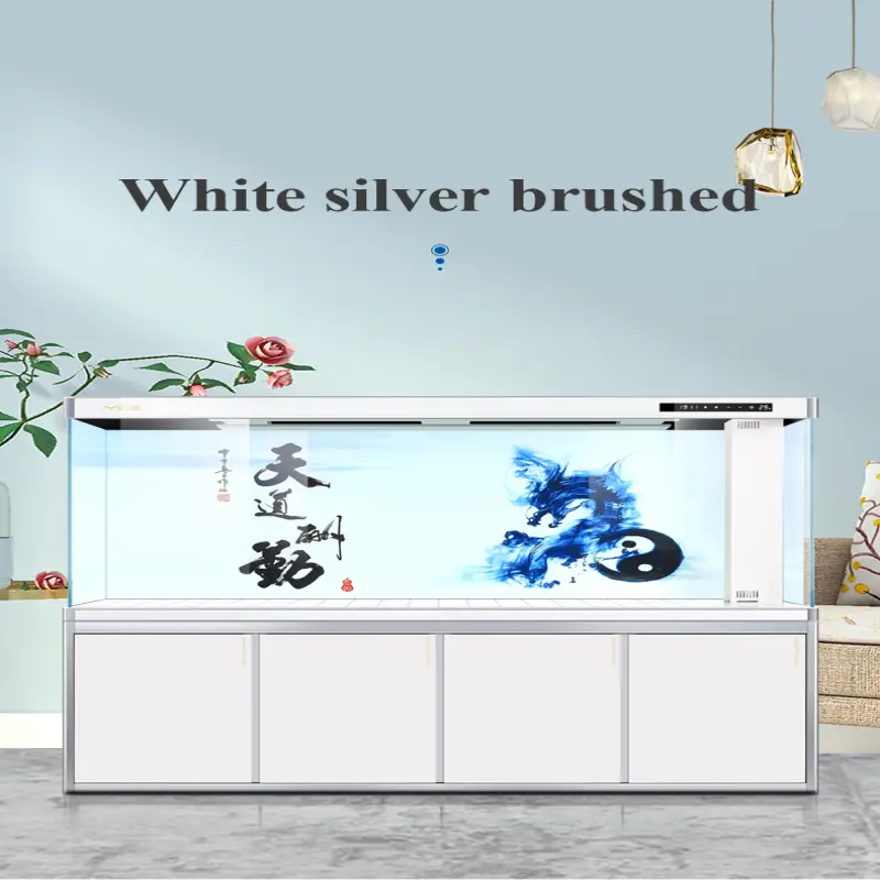 High Quality Aquarium Super White Glass Aquarium Arowana Cabinet Wholesale Fish Tank