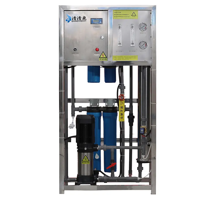 Reverse Osmosis Small Water Purification Machine 500LPH Water Treatment Machinery