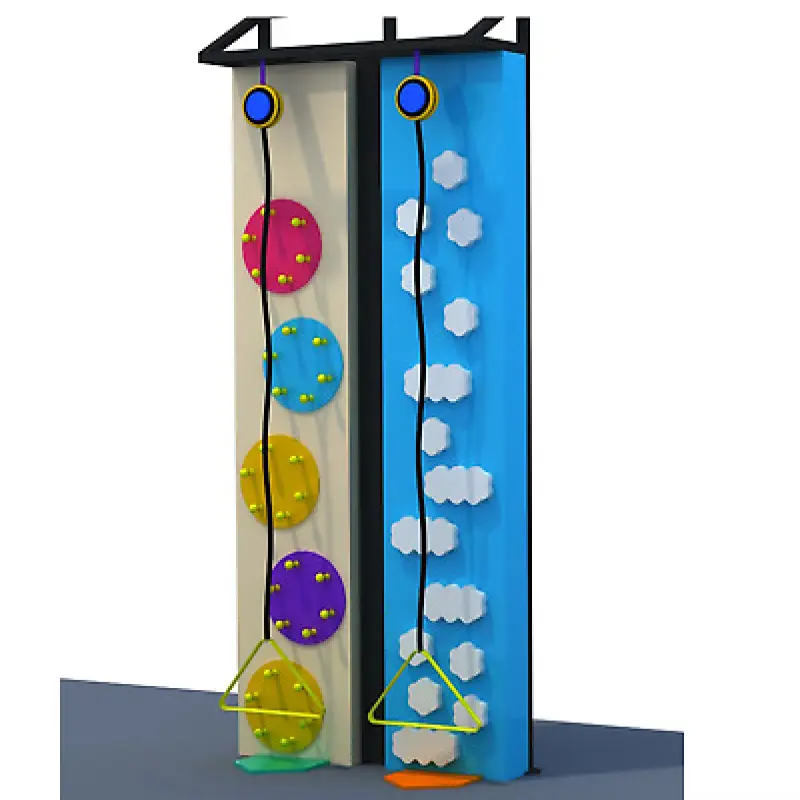Indoor And Outdoor Artificial Rock Climbing Wall  Game for kids and adults