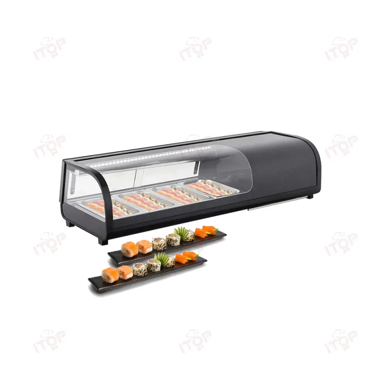 Sushi Display On Counter Glass Cooler Refrigeration Equipment And Tools (42L )