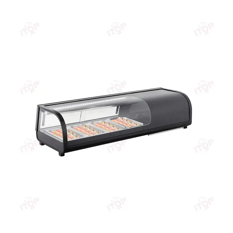 Sushi Display On Counter Glass Cooler Refrigeration Equipment And Tools (42L )