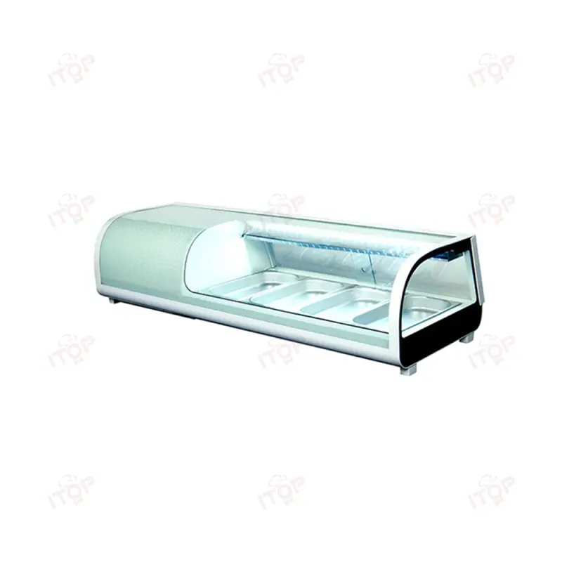 Sushi Display On Counter Glass Cooler Refrigeration Equipment And Tools (42L )