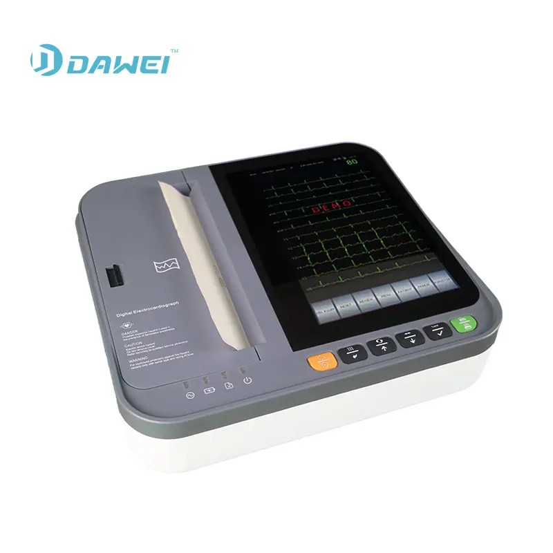 12 Channel Electrocardiogram ECG machine for hospital