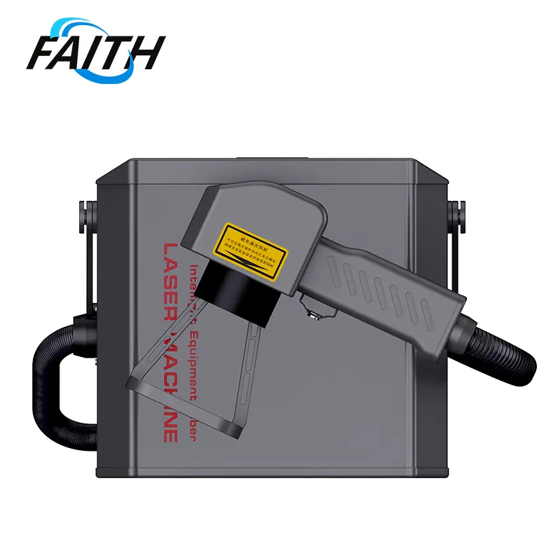 Faith portable laser marking machine metal mini handheld fiber laser marking machine for plastic