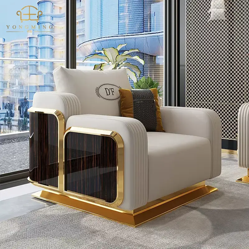 Furniture sofa set designs soft living room sectional sofa brown U shape luxury modern sofa for home