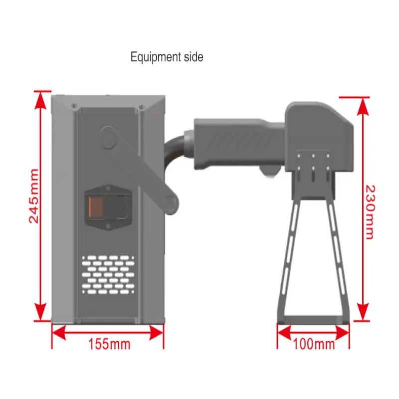 Faith new portable laser marking machine metal mini handheld fiber laser marking machine for plastic