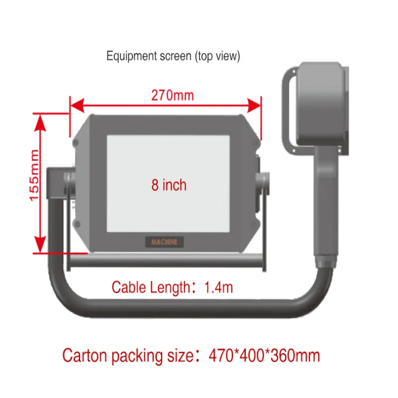 Faith portable laser marking machine metal mini handheld fiber laser marking machine for plastic