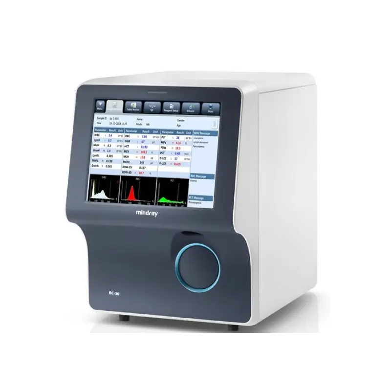 EC New or used 3-part hematology analyzer BC-20 CBC Machine BC20 for hospital medical use blood counter factory price
