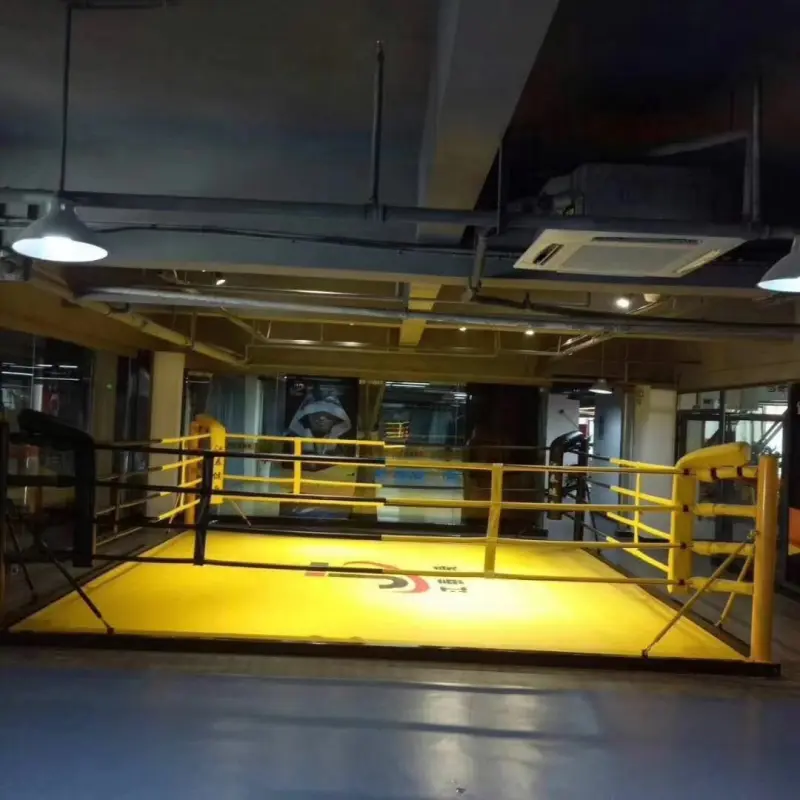 Good Quality MMA Floor Boxing Ring &amp; Professional Stage Elevated Type Boxing Ring