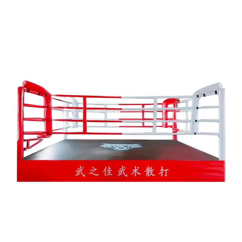 Good Quality MMA Floor Boxing Ring &amp; Professional Stage Elevated Type Boxing Ring