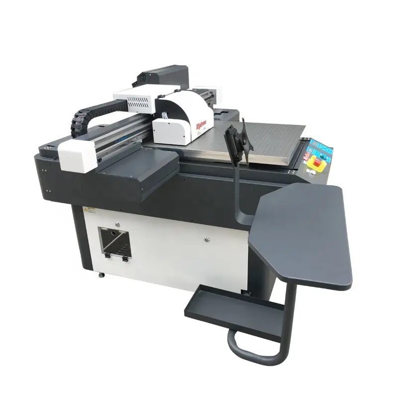 Audley 60*90cm UV printer UV 6090 flatbed printer with varnish digital UV printer