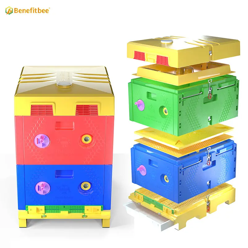 Benefitbee beekeeping bee box plastic hive