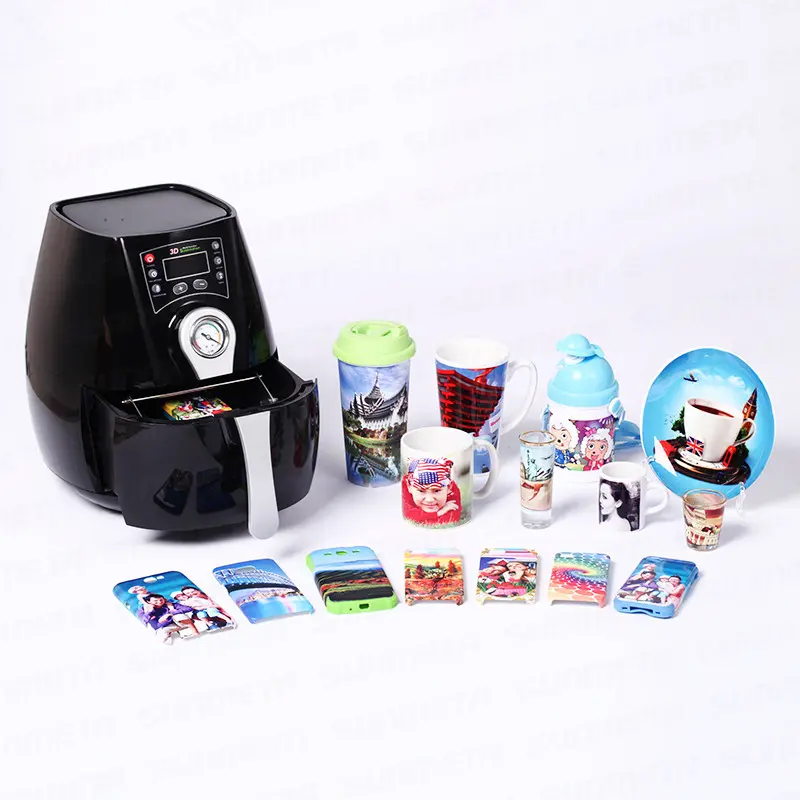 Mini 3D Sublimation Vacuum Heat Press Machine Mobile Phone case Mug Printing Machine Custom Service