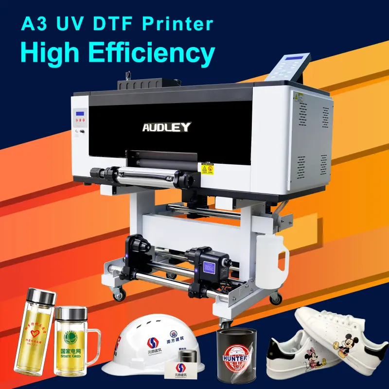 Uv dtf printer machine all in one inkjet digital label printer uv dtf sticker printer