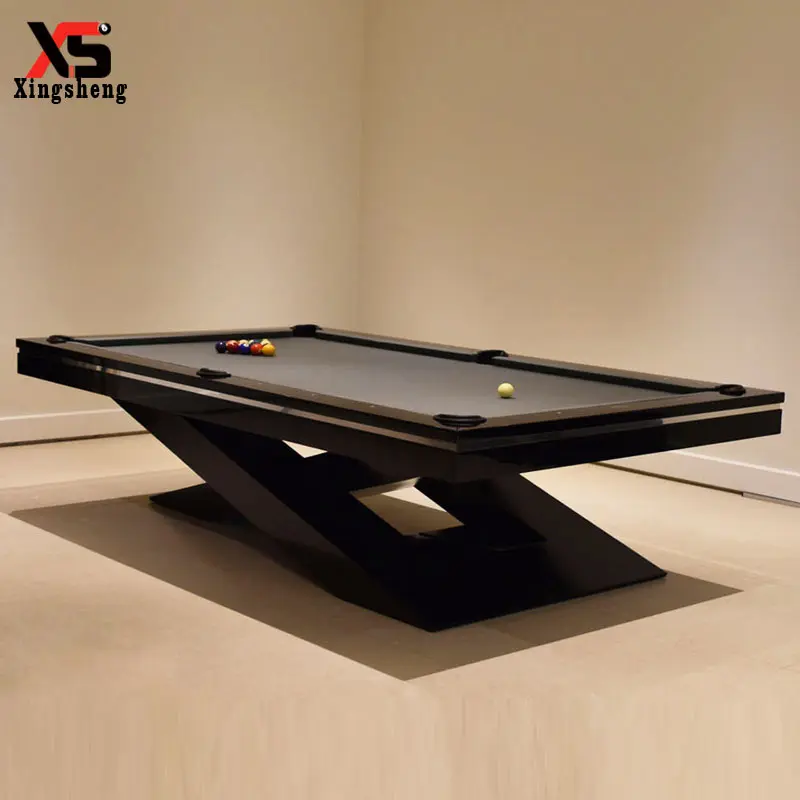 Modern design well-made simple indoor sport full size high grade quality full size custom Solid wood pool billiard table